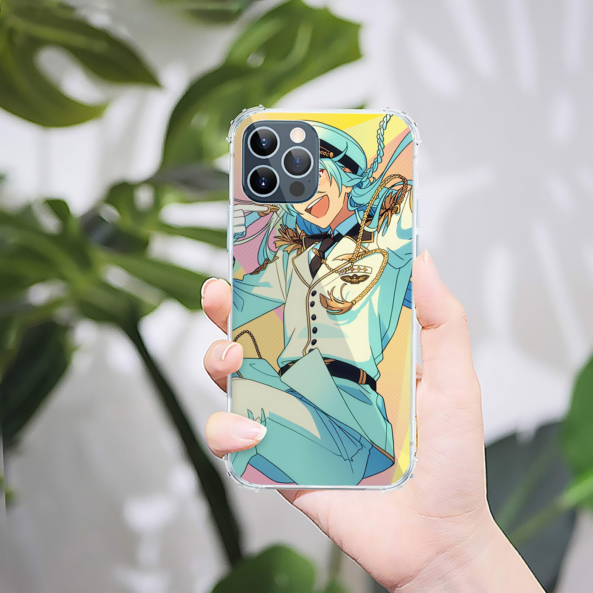 （画像用） あんさんぶるスターズ! Ensemble Stars 【iPhone 12シリーズ対応】透明スマホケース（クリアソフトケース）